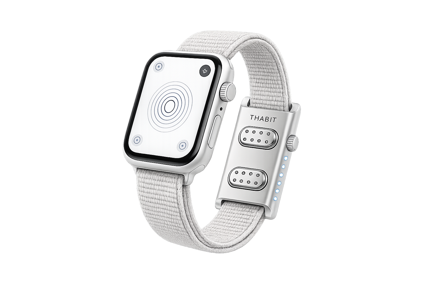 Thabit wearable concept with interactive technology hotspots